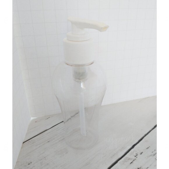 4oz Pump Dispensers 3 Pack Clear Plastic Bottles, White Cap/Pump, Lotion Soap - Picture 7 of 8